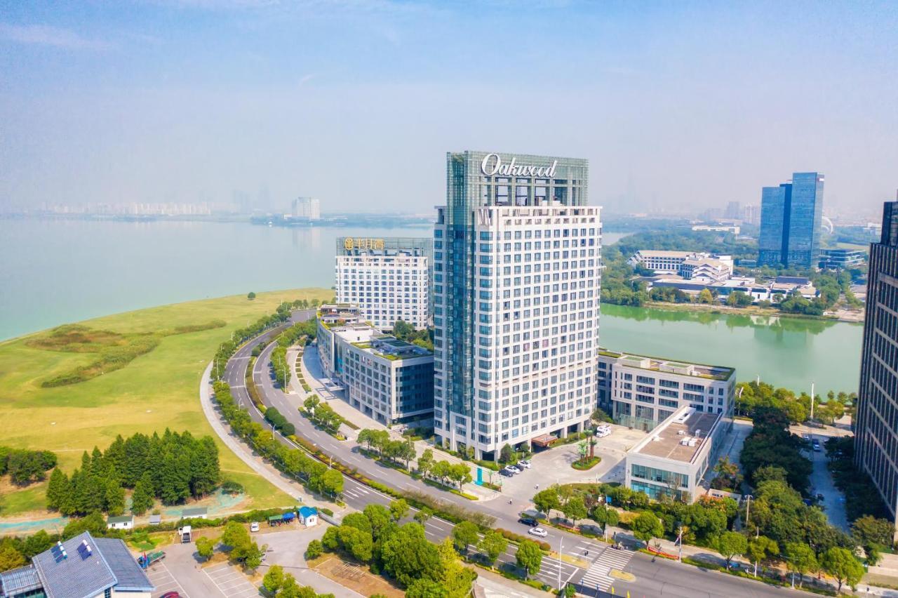 Oakwood Hotel & Residence Suzhou Suzhou  Exteriör bild